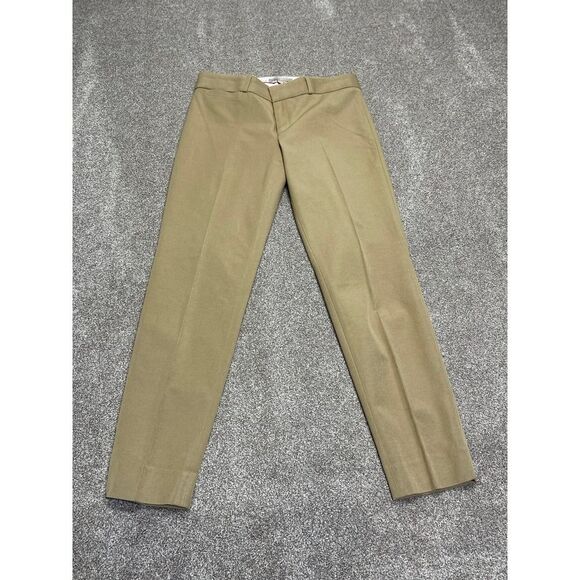Banana Republic womens sloan pant sz 6 tan business casual - Picture 3 of 12